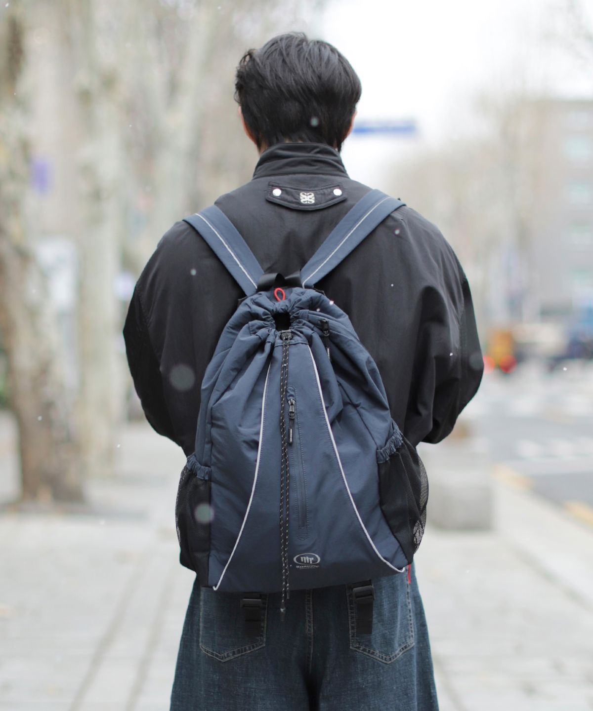 마스마룰즈(MASMARULEZ) Cover draw backpack_Vintage navy