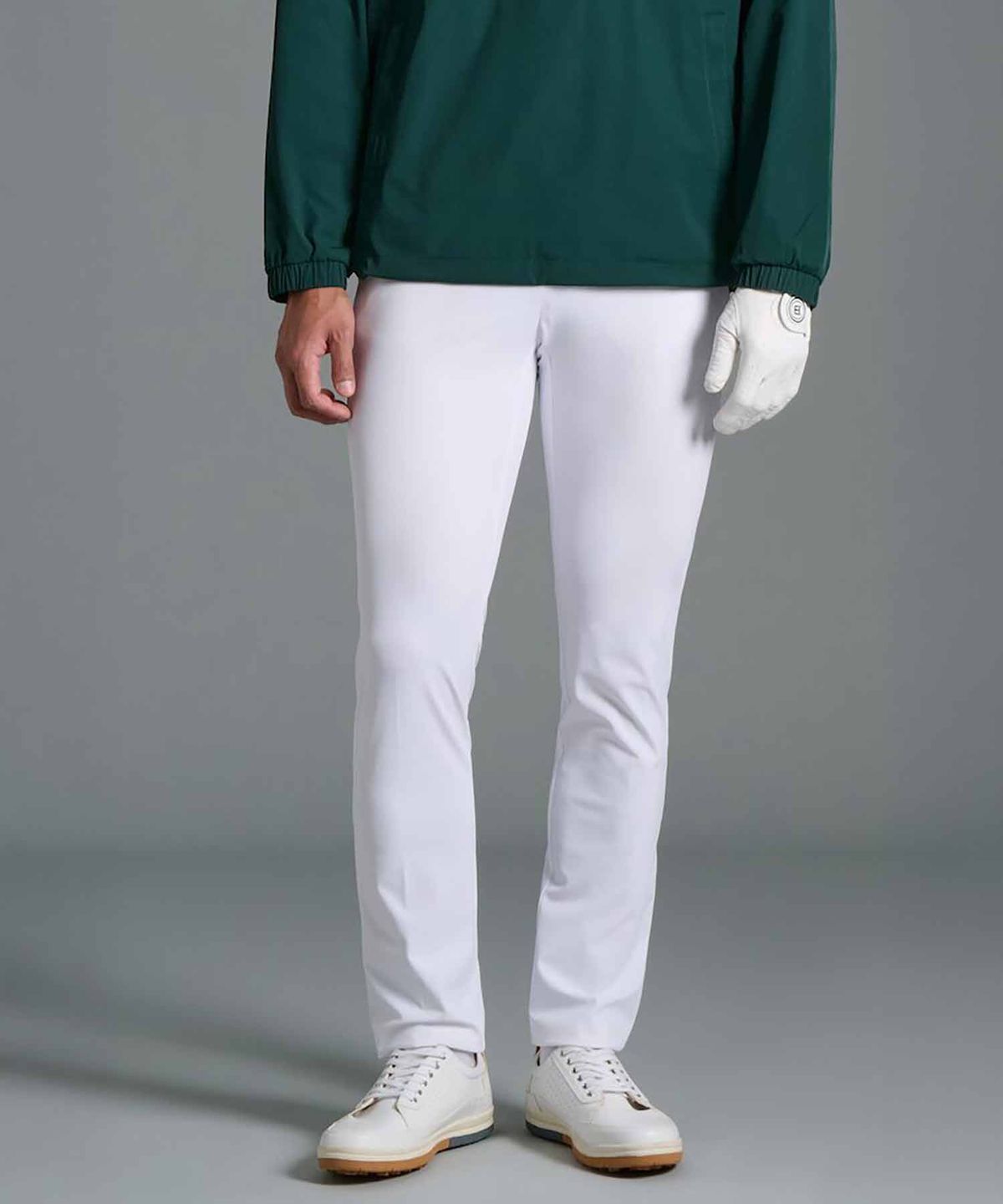 빈폴골프(BEANPOLE GOLF) 남성 가을 면터치 슬림 팬츠 - 화이트