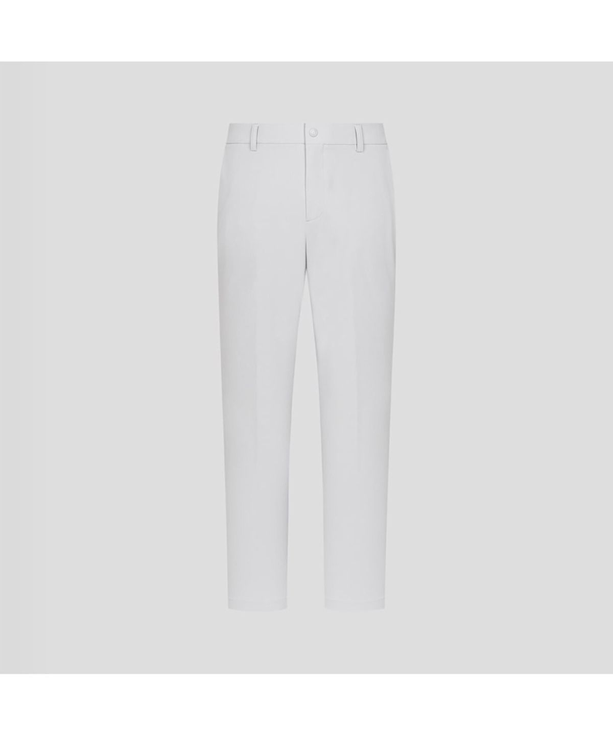 빈폴골프(BEANPOLE GOLF) 남성 가을 면터치 슬림 팬츠 - 라이트 그레이