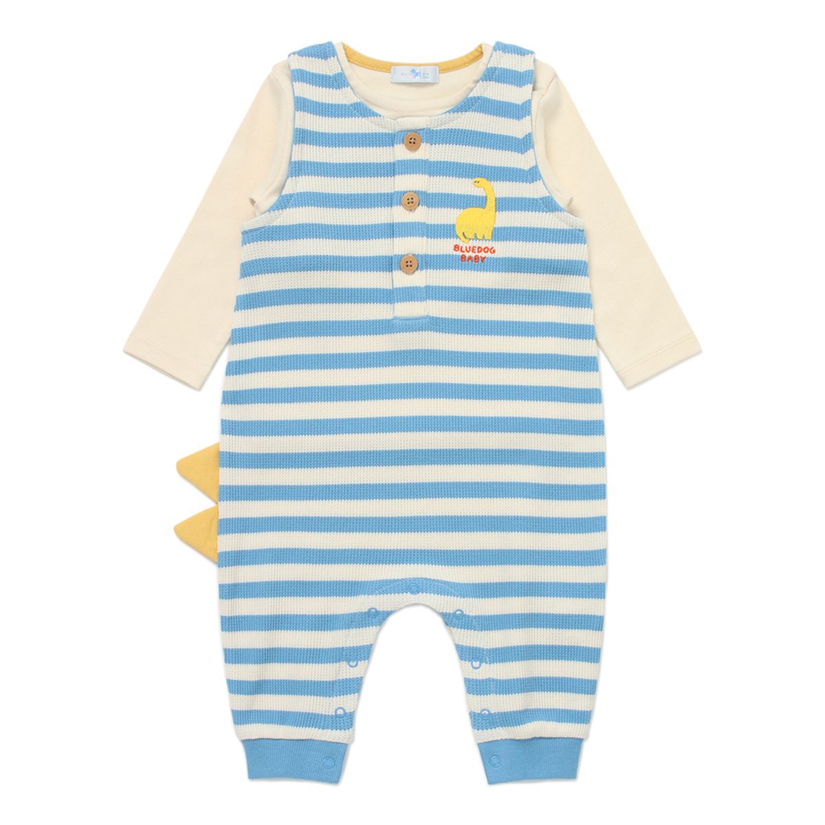 블루독 베이비(BLUEDOGBABY) 디노 와플 우주복 (45A70-675-06)