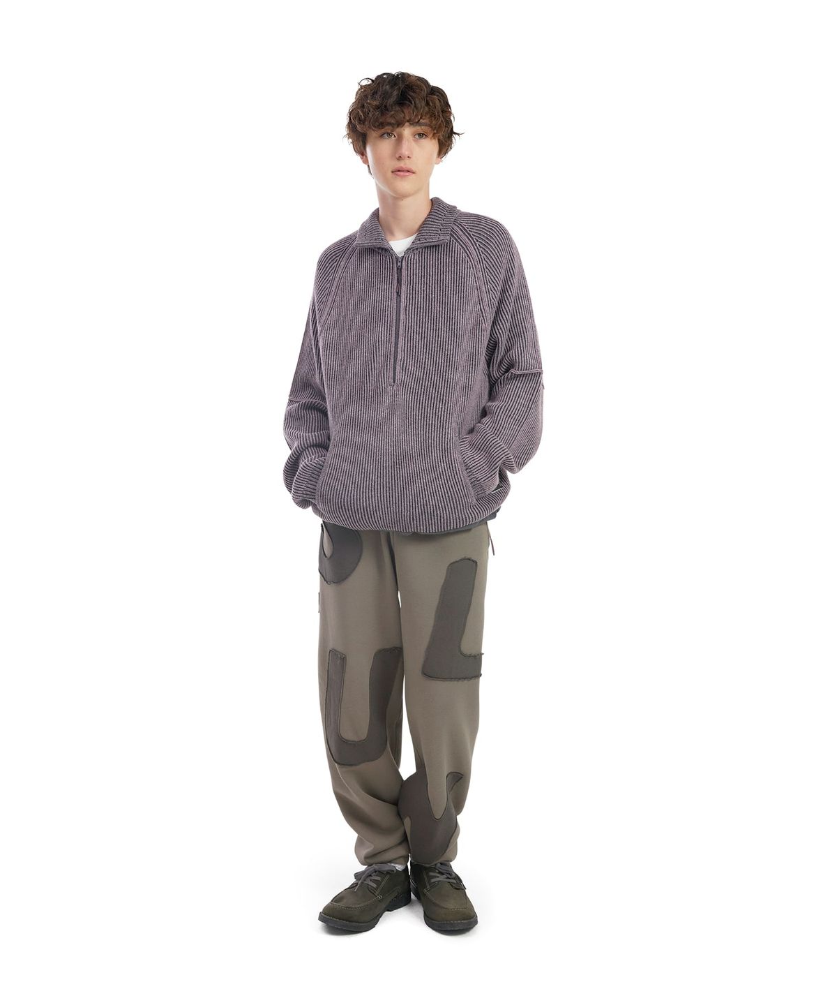 썬러브투어(SUNLOVETOUR) Capital Brushed Sweatpants Taupe