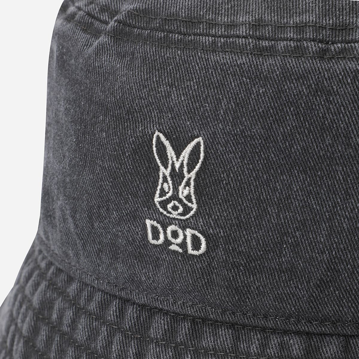 디오디(DOD) 피그먼트 버킷햇(CHARCOAL GREY)