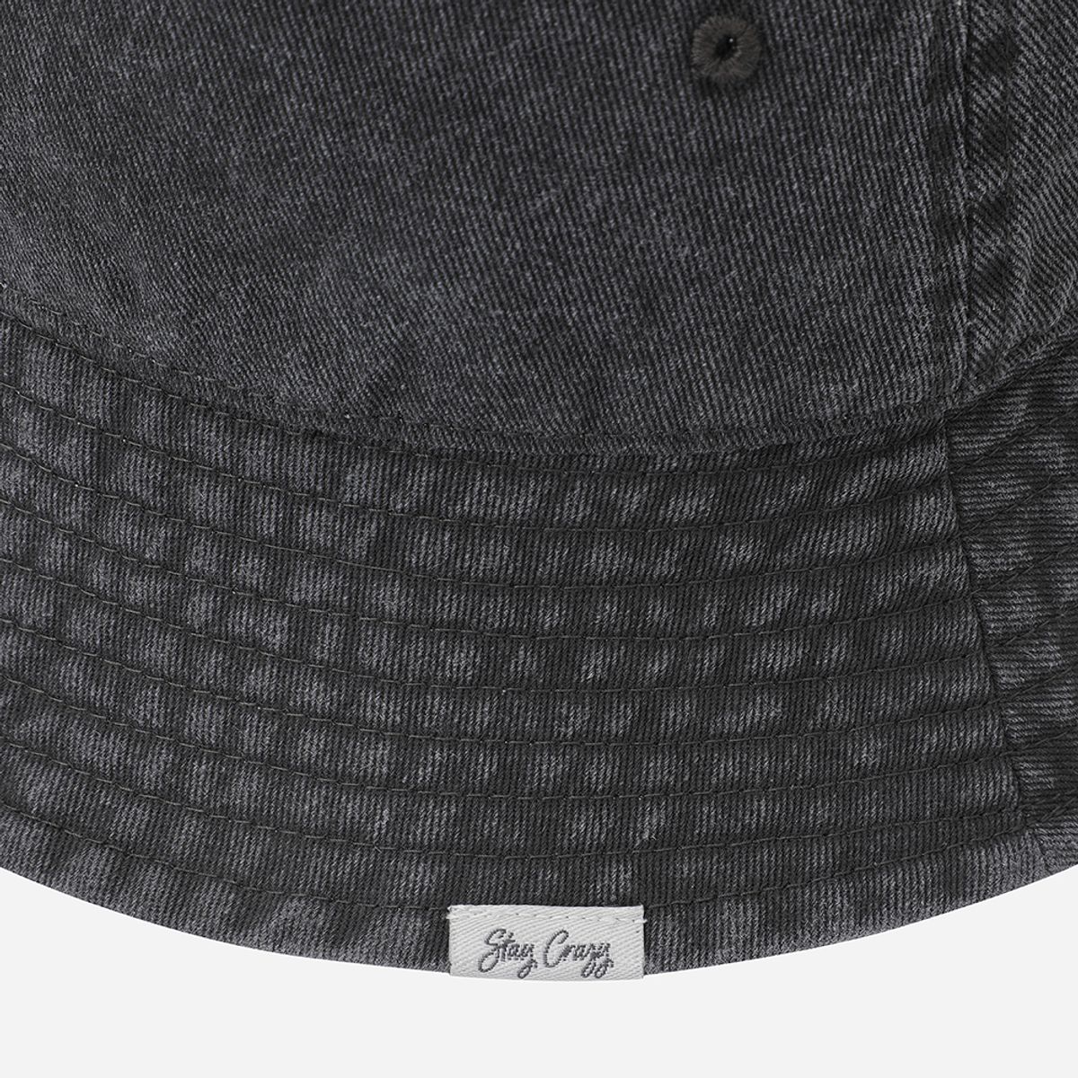 디오디(DOD) 피그먼트 버킷햇(CHARCOAL GREY)