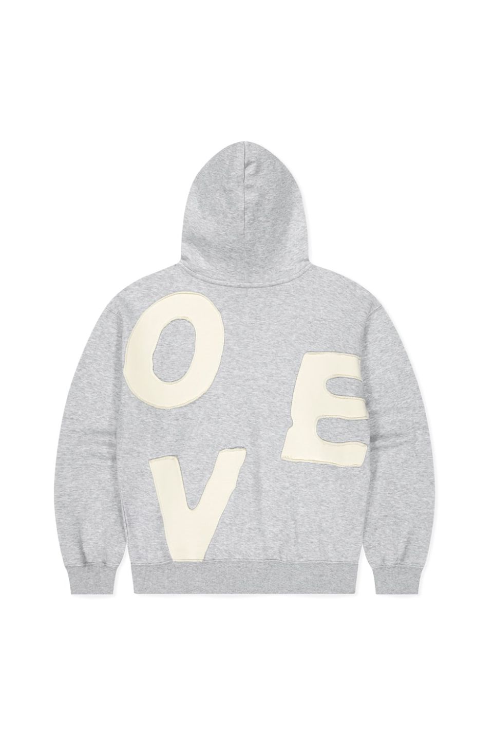 MUSINSA公式 | SUNLOVE Capital Brushed Zip Up Hoodie Heather Grey