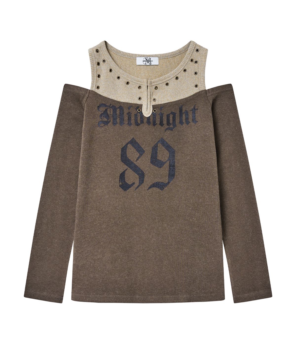 미드나잇 무브(MIDNIGHT MOVE) 2 eyelet t (brown)