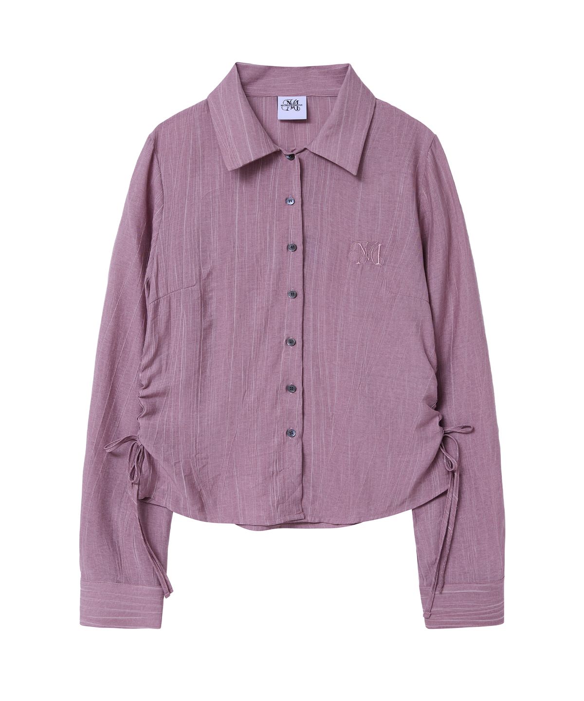 미드나잇 무브(MIDNIGHT MOVE) td strap shirt (wine)