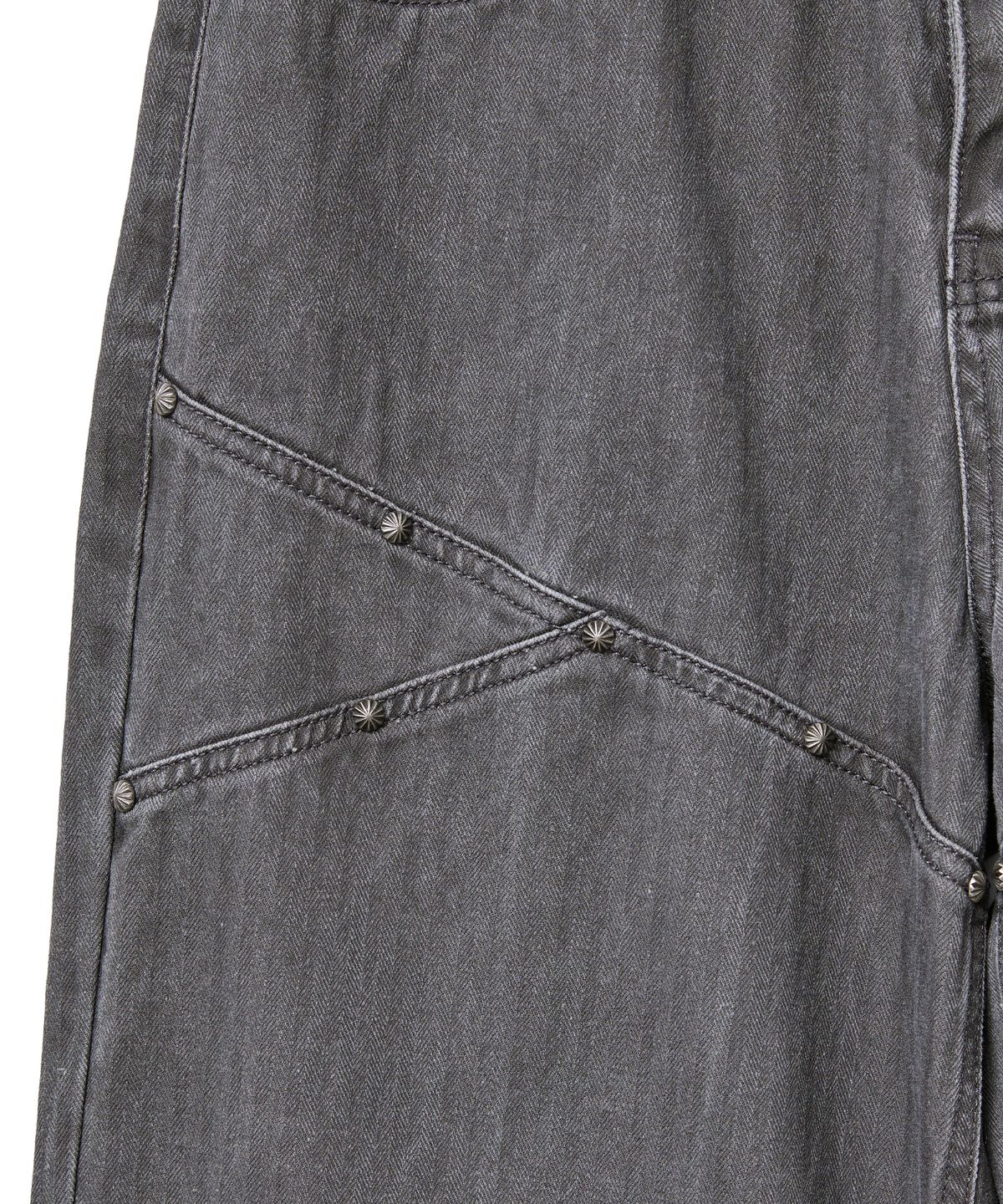 미드나잇 무브(MIDNIGHT MOVE) hb rivet pants (dark grey)