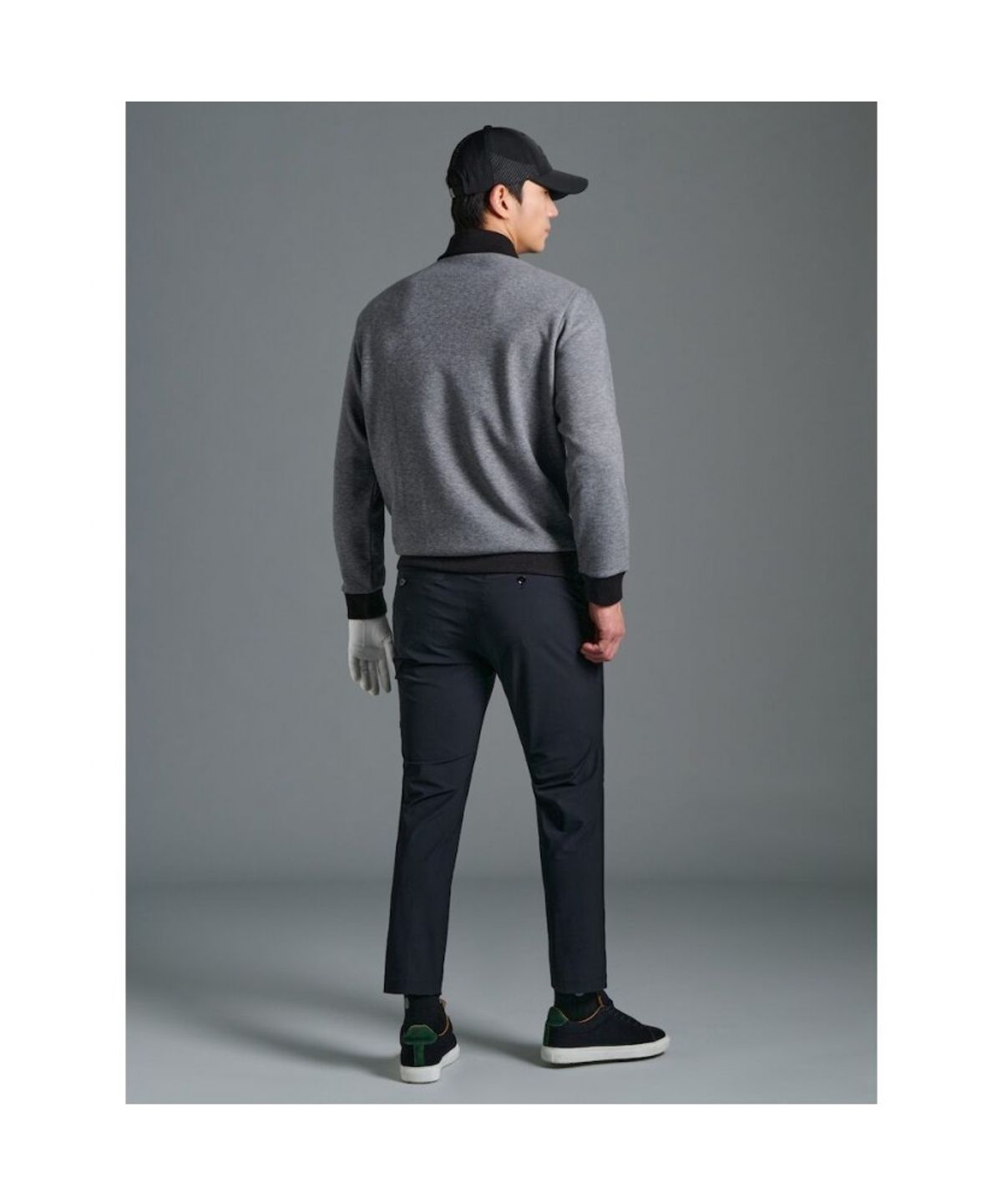 빈폴골프(BEANPOLE GOLF) 남성 스윙업 테이퍼드 팬츠 - 블랙