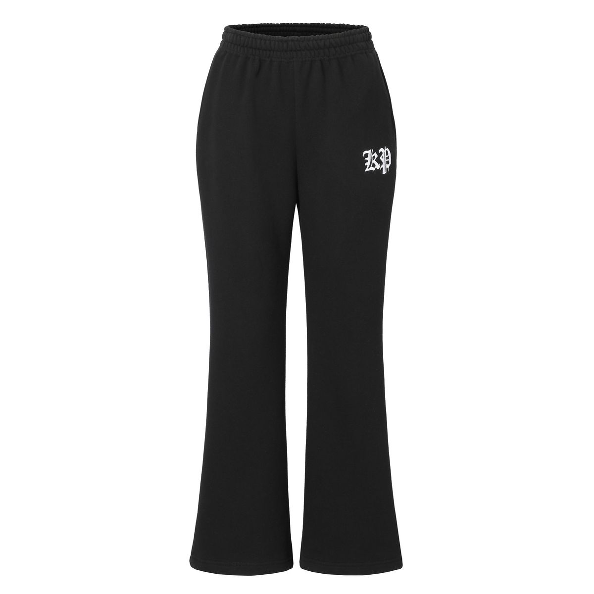 카키포인트(KHAKIPOINT) Chrome Bootcut Pants (black)