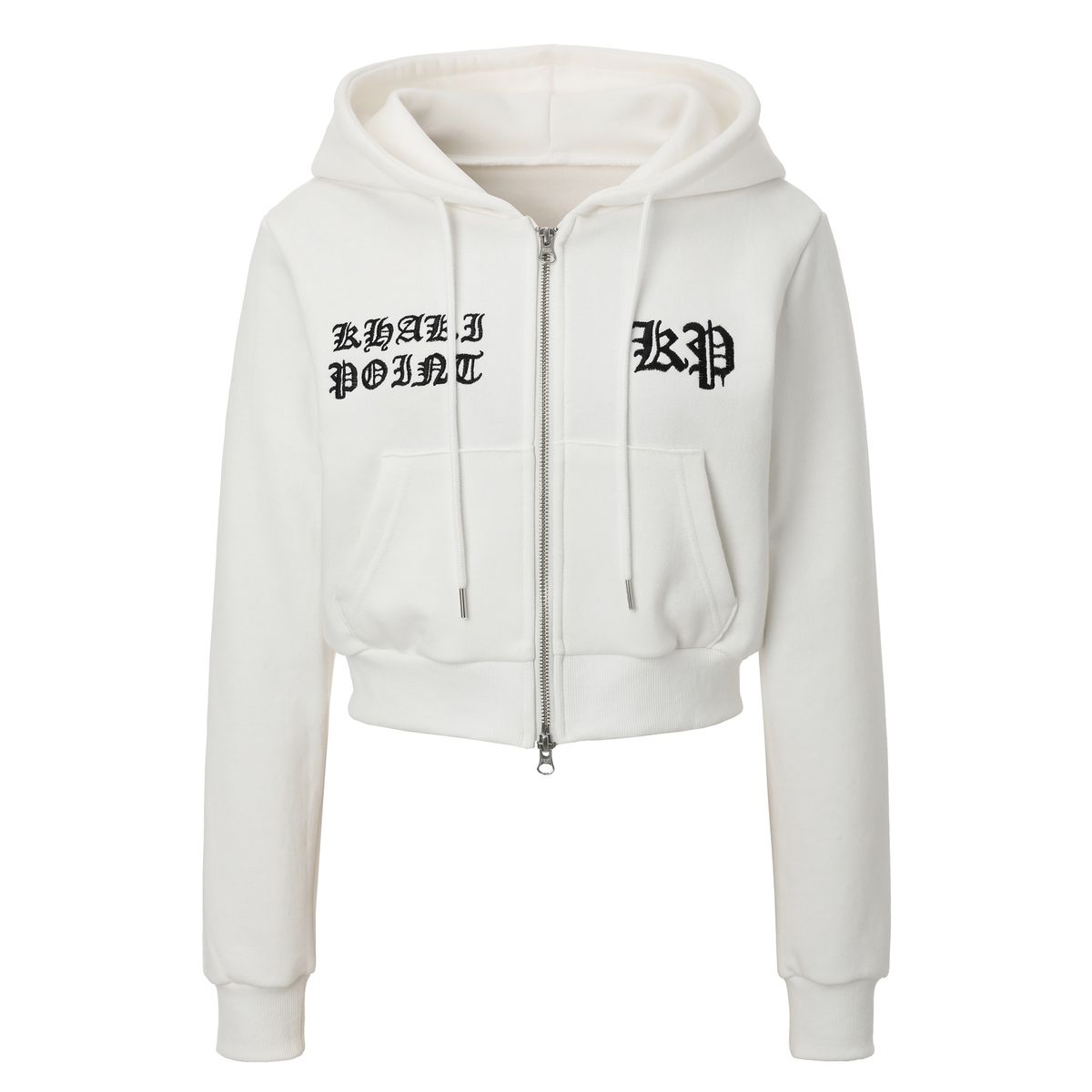 카키포인트(KHAKIPOINT) Chrome Hood Zip-up (white)