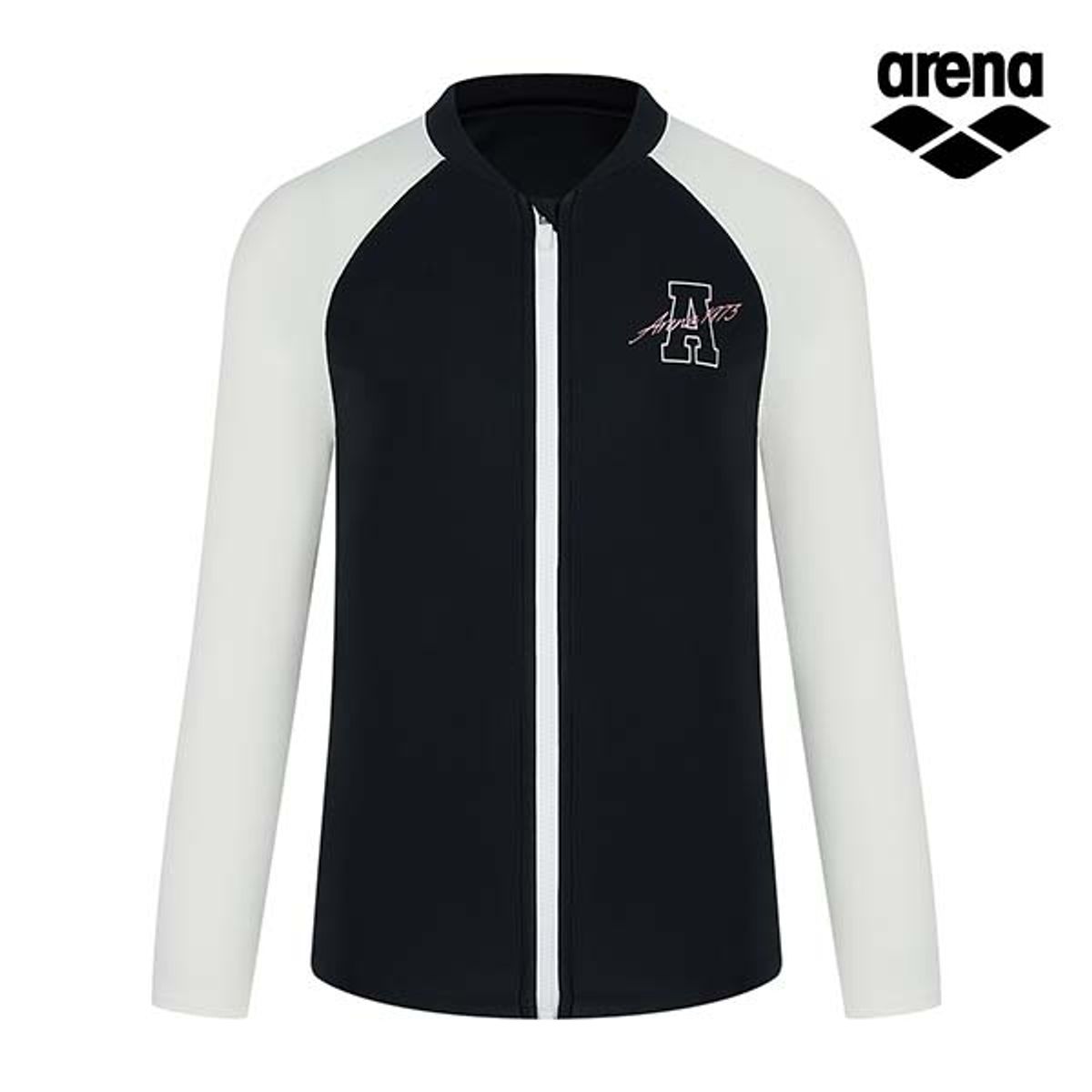 아레나 키즈(ARENA KIDS) 스플래시 아동 집업 래쉬가드 A5BG1GC07BLK