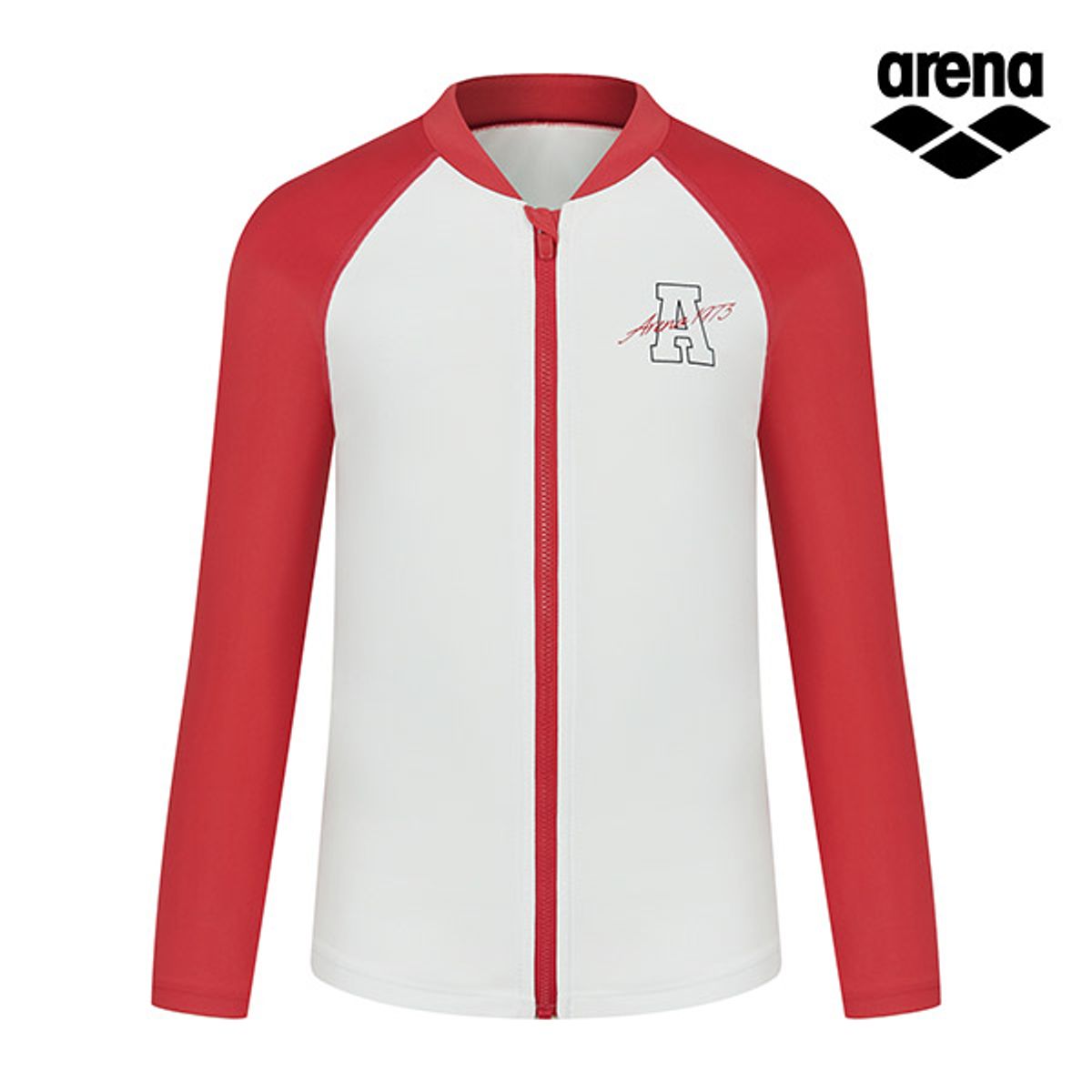 아레나 키즈(ARENA KIDS) 스플래시 아동 집업 래쉬가드 A5BG1GC07RED