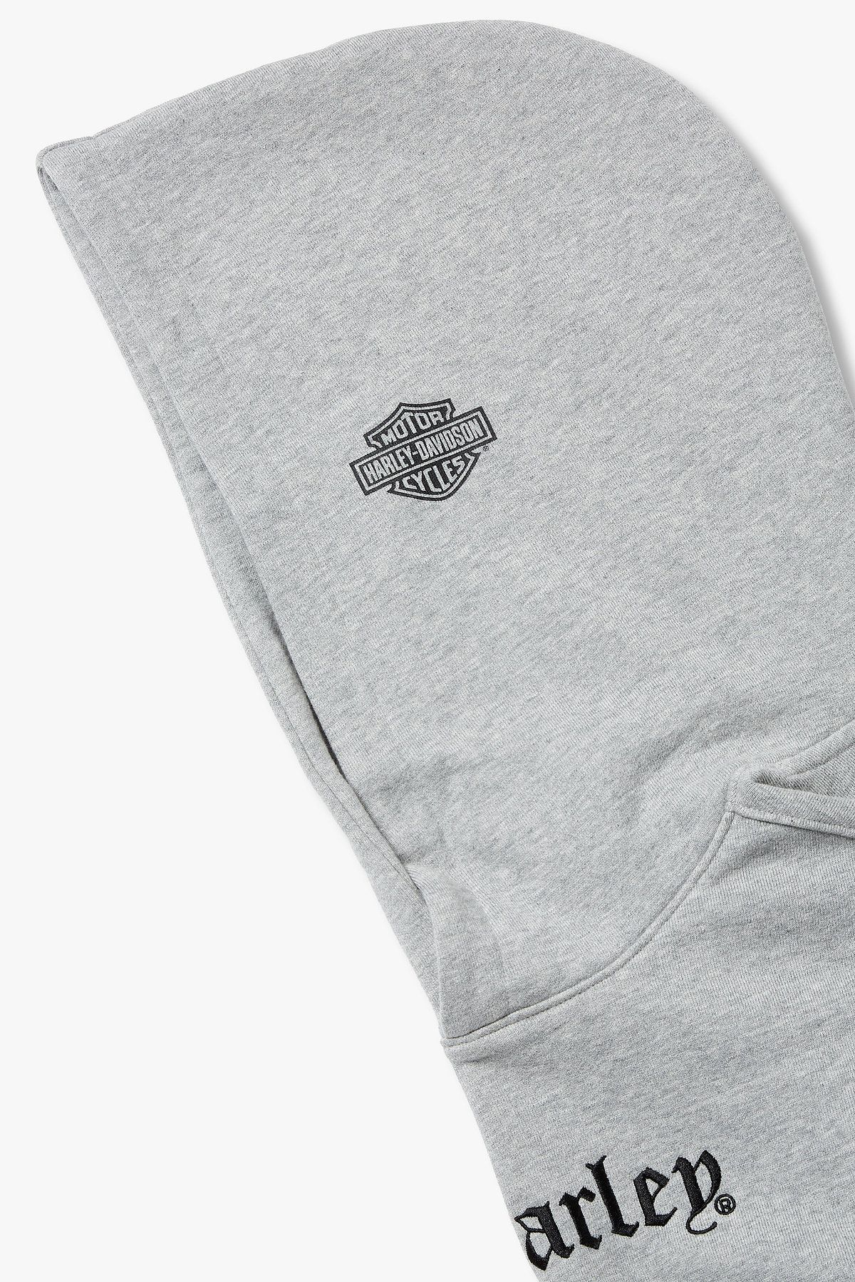 할리데이비슨 컬렉션스®(HARLEY-DAVIDSON COLLECTIONS®) [Women] HARLEY 풀오버 후디_멜란지 그레이 HH25309302