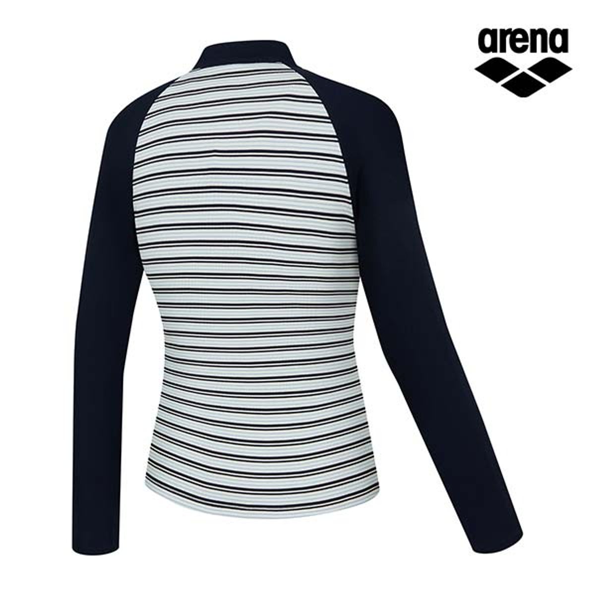 아레나(ARENA) 스플릿 레귤러핏 집업 래쉬가드 A5BL1PQ13DNV