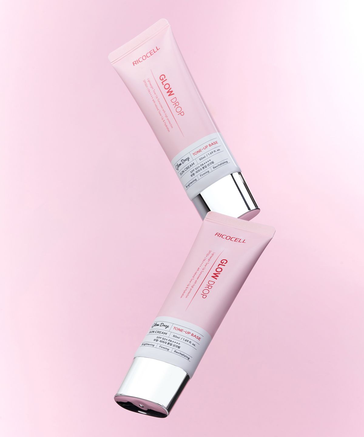 리코셀(RICOCELL) 리코셀 글로우 드롭 톤업 베이스 선크림 50ML 1개