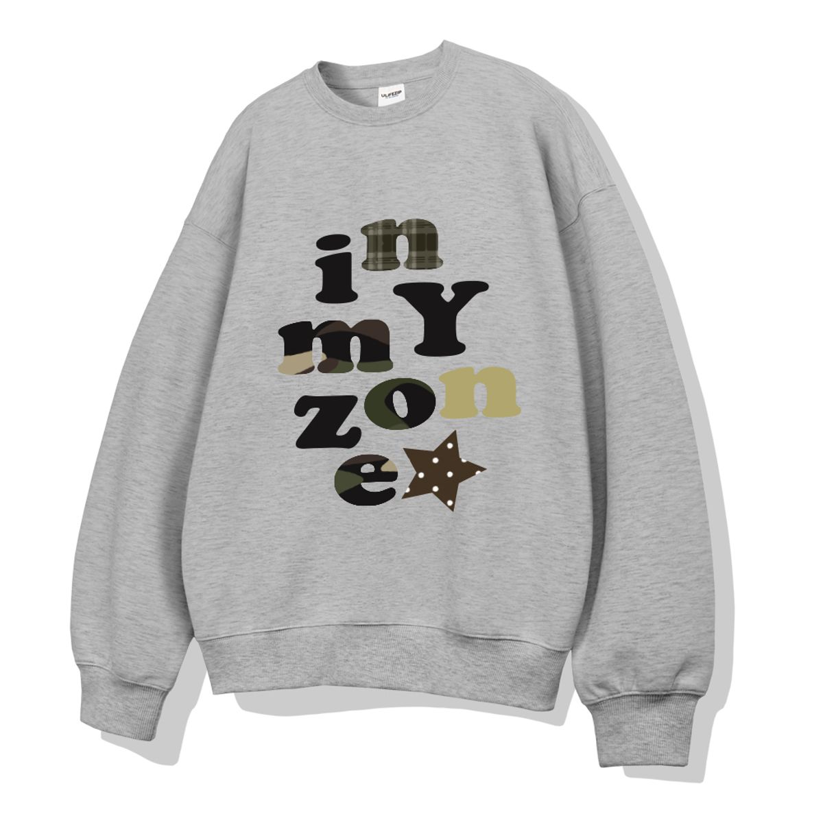 유라이프지(ULIFEZIP) 카모레터링 오버핏 맨투맨 4 Color [ULZM_0025]