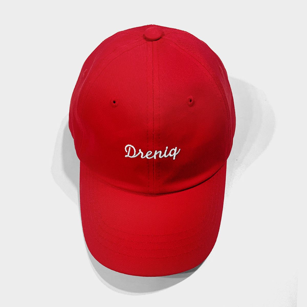 드리니끄(DRENIQ) 드리니끄 시그니처 볼캡 - 레드