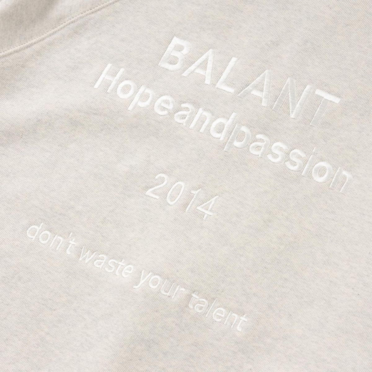 발란트(BALANT) 호프 앤드 패션 집업 후드 - 그레이