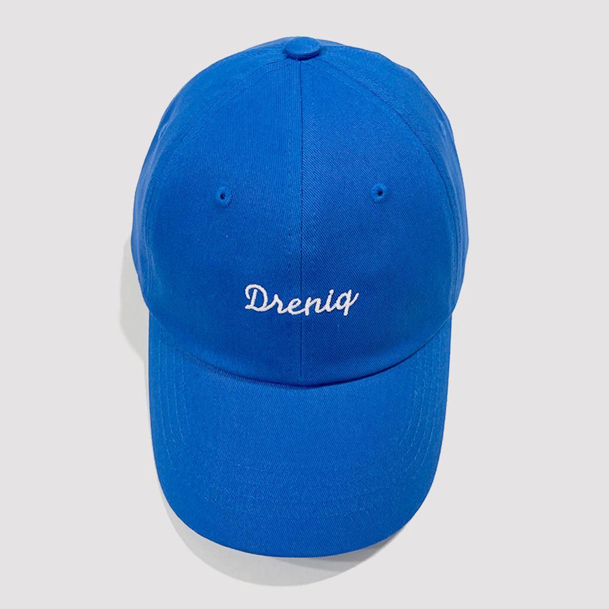 드리니끄(DRENIQ) 드리니끄 시그니처 볼캡 - 블루
