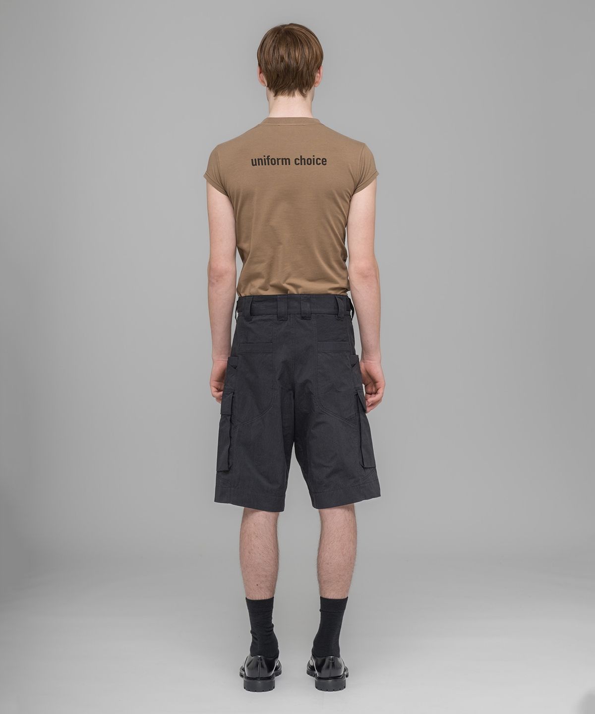 032씨(032C) (U) 마이 온 마인드 유틸리티 쇼츠 블랙 MY OWN MIND UTILITY SHORTS BLACK