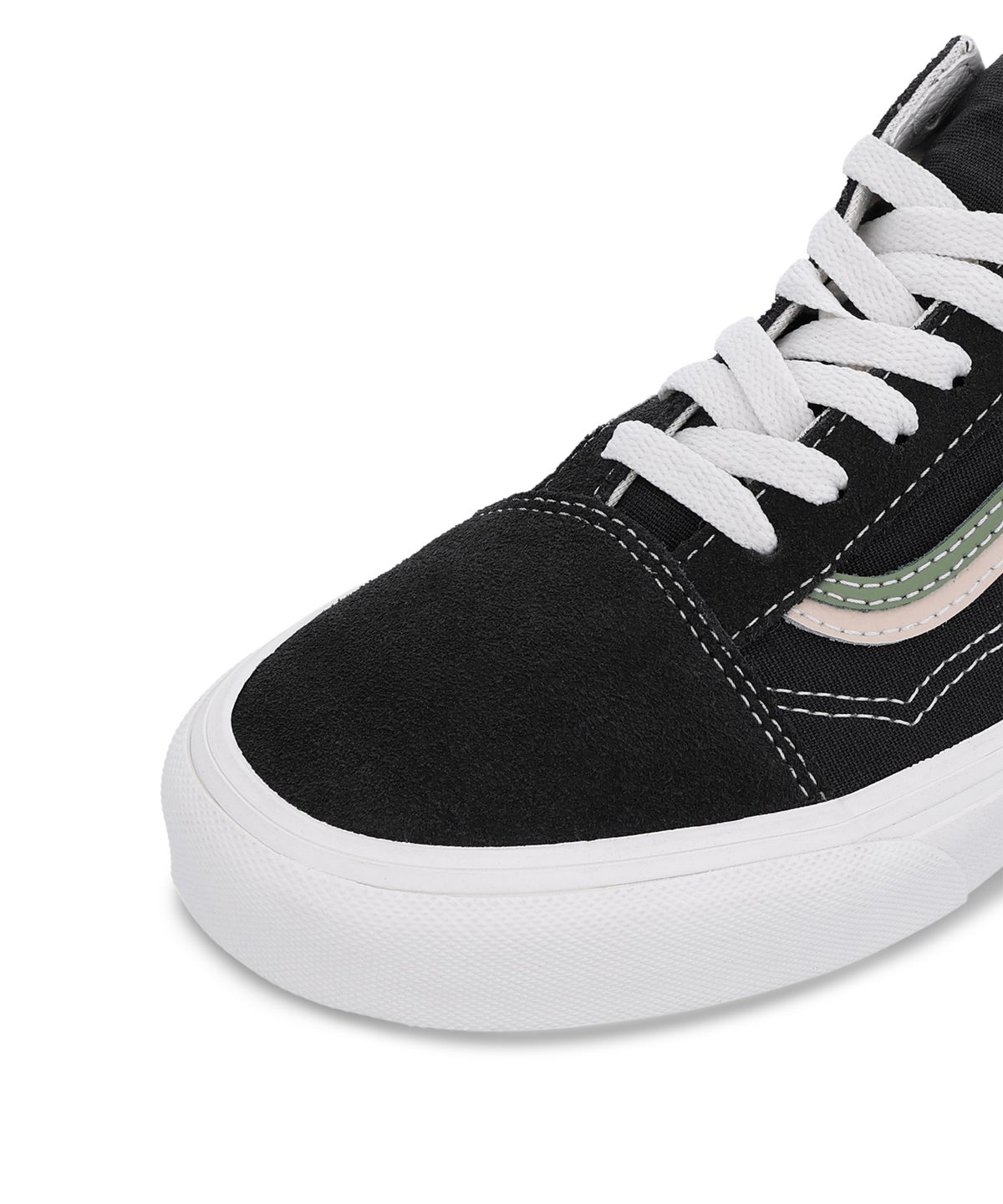 반스(VANS) 올드스쿨 DS - 페이디드 블랙:뉴트럴 올리브 / VN000EA6GJS1