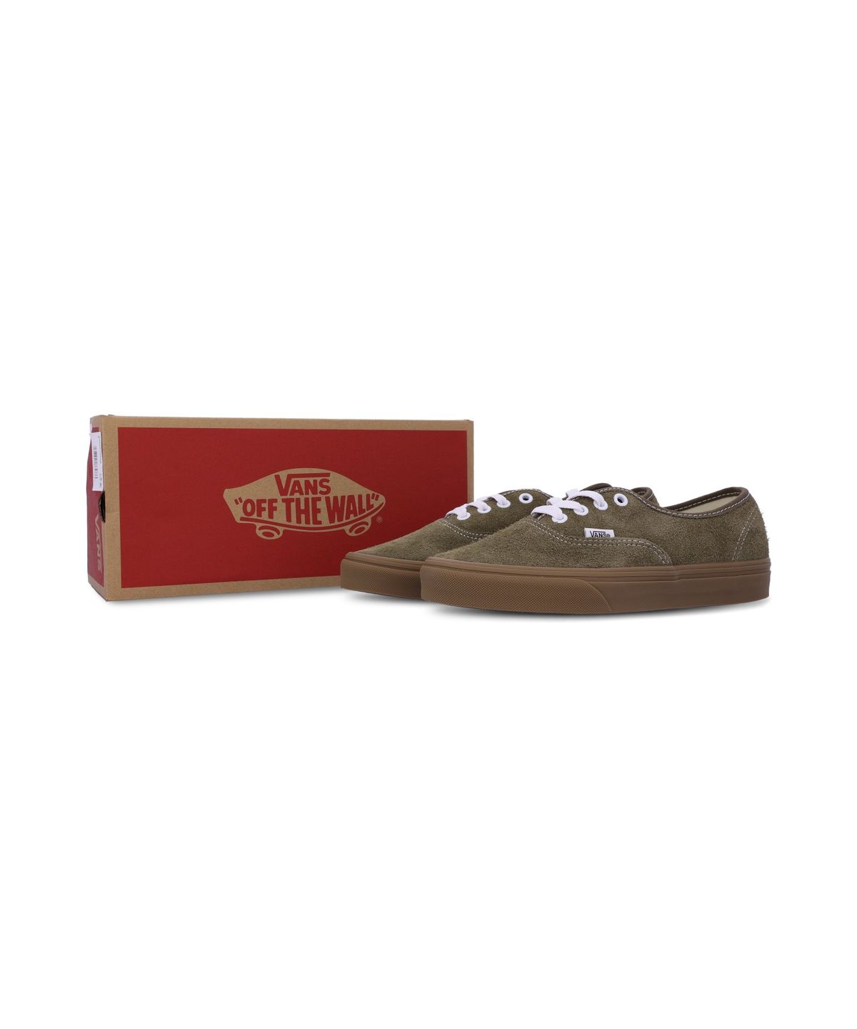 반스(VANS) 어센틱 - (헤어리 스웨이드) 웜브라운 / VN000EGAENB1