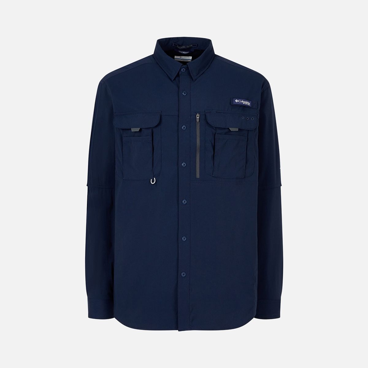 컬럼비아(COLUMBIA) 남성 PFG 바하마 엘리트 긴팔 셔츠