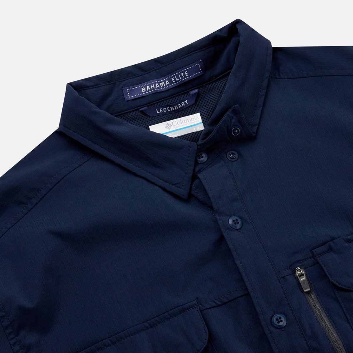 컬럼비아(COLUMBIA) 남성 PFG 바하마 엘리트 긴팔 셔츠