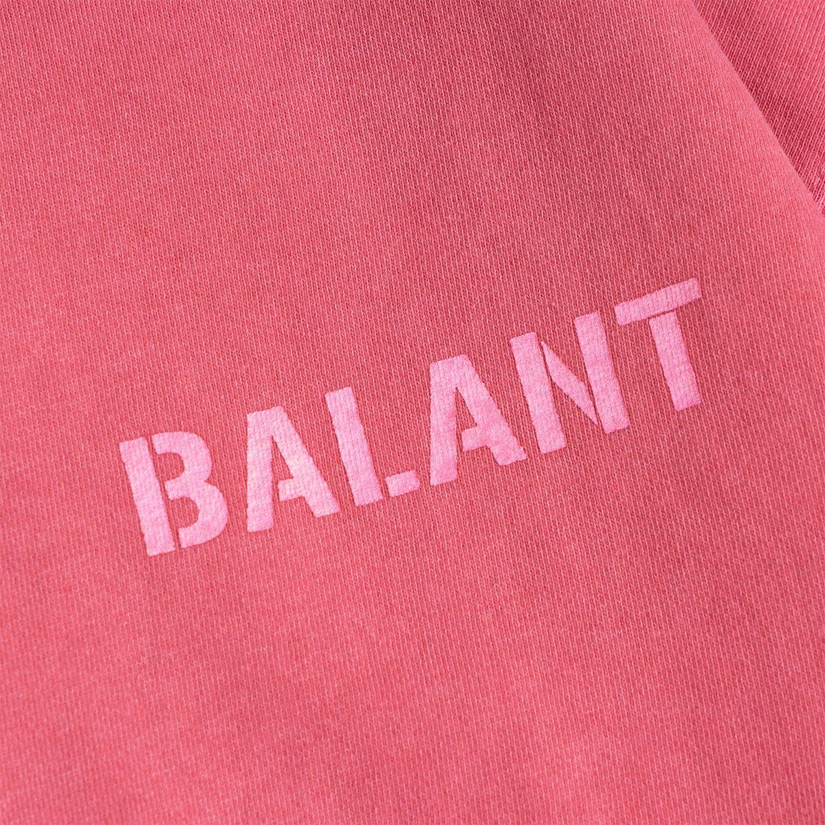 발란트(BALANT) 피그먼트 리본 베이직 스웨이트셔츠 - 핑크