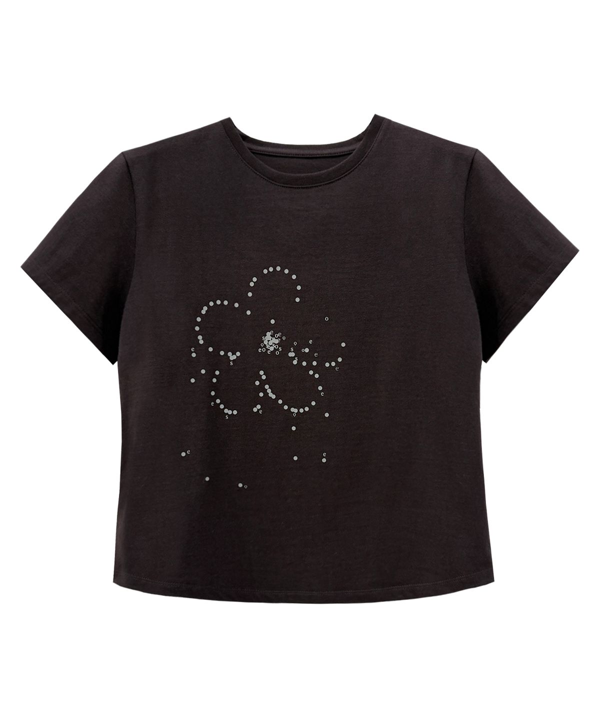 이서이(ESEOE) dot dot t-shirts Deep brown