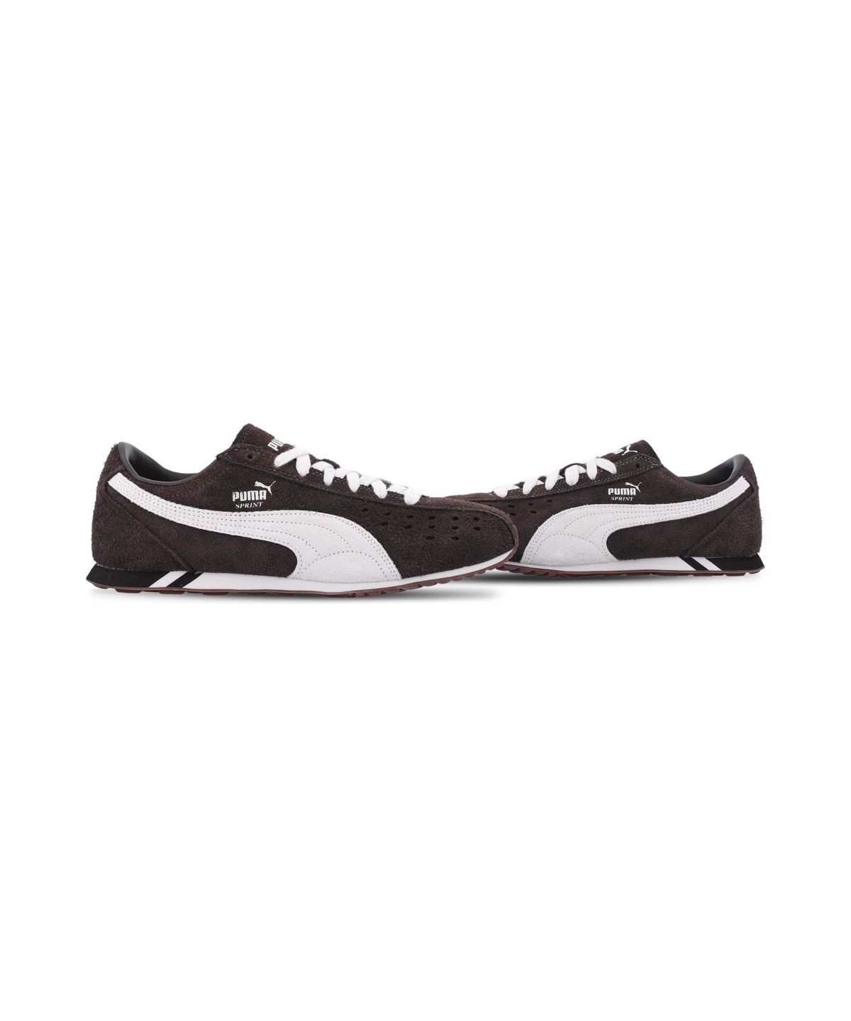 푸마(PUMA) 스프린트 - (헤어리 스웨이드) 초콜릿:포레스트 / 406113-01