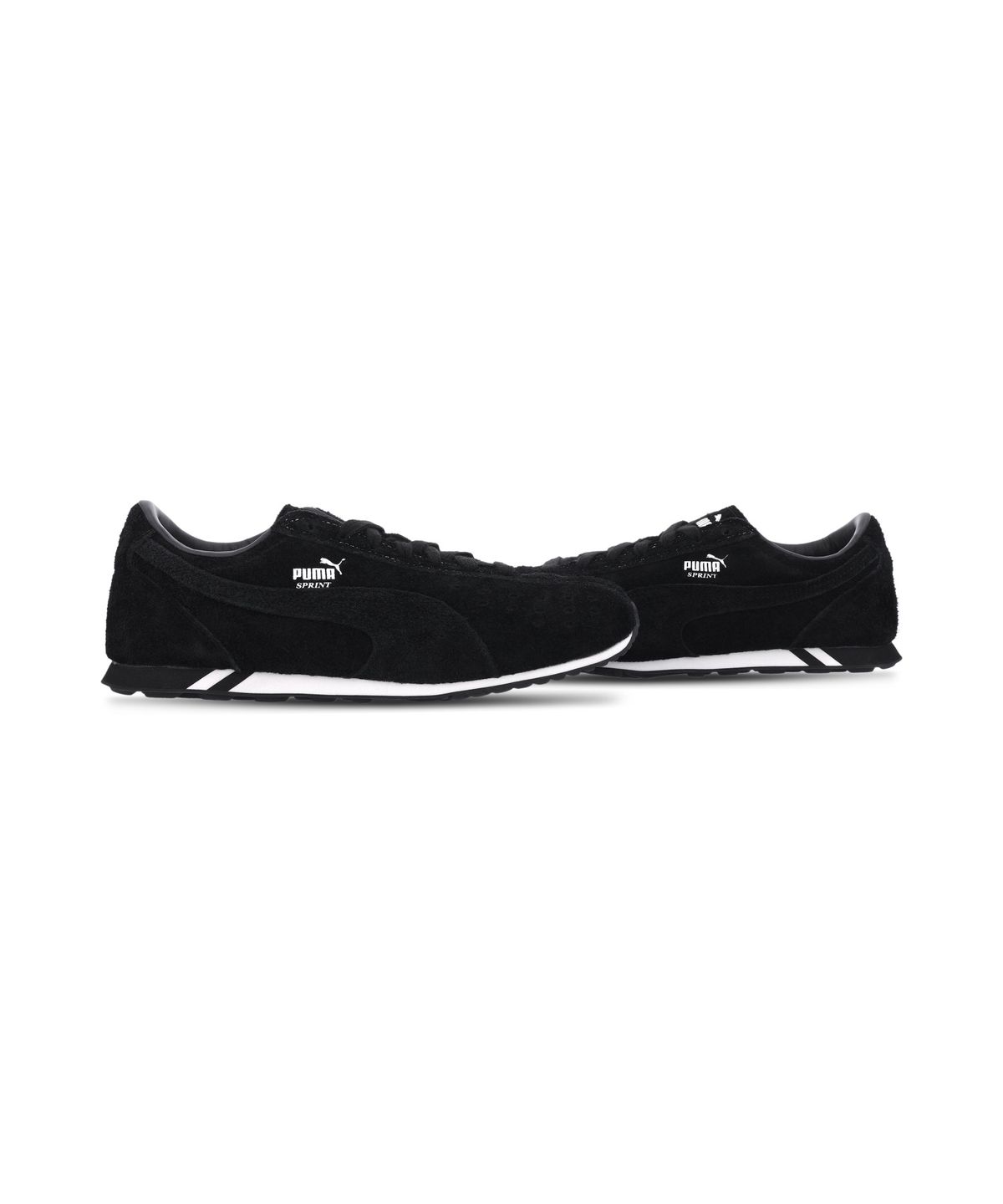푸마(PUMA) 스프린트 - (헤어리 스웨이드) 블랙:포레스트 / 406113-02