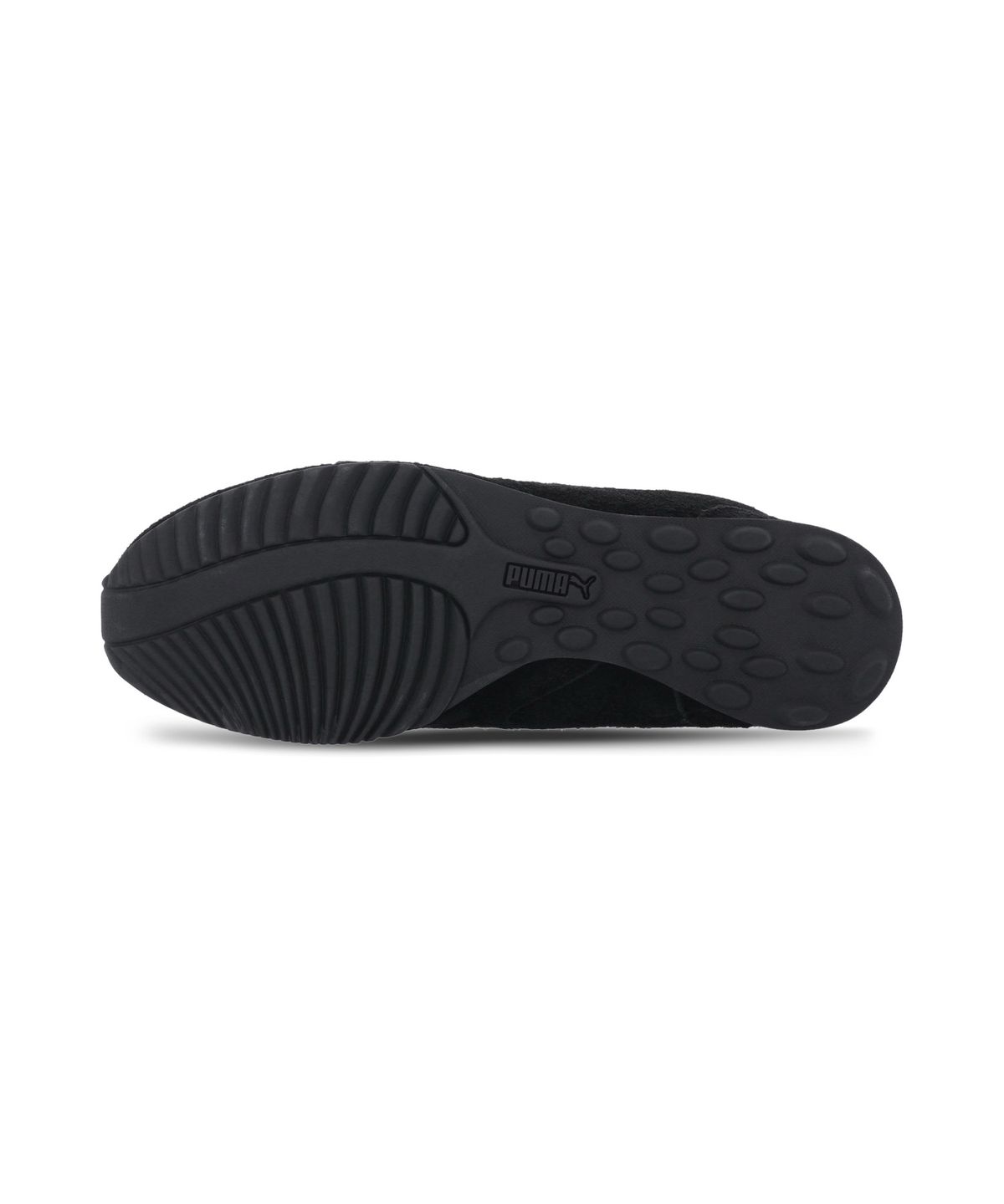 푸마(PUMA) 스프린트 - (헤어리 스웨이드) 블랙:포레스트 / 406113-02