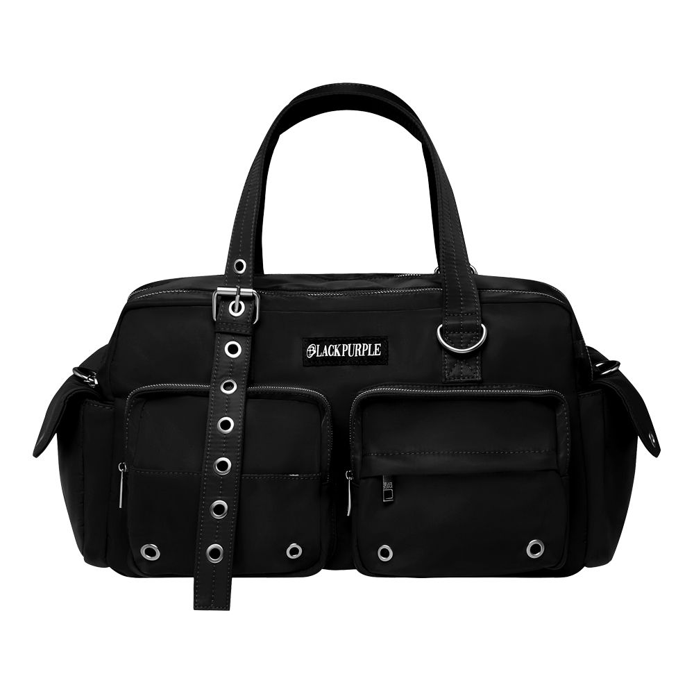 MUSINSA公式 | BLACK PURPLE Overload Cargo Bag_Black