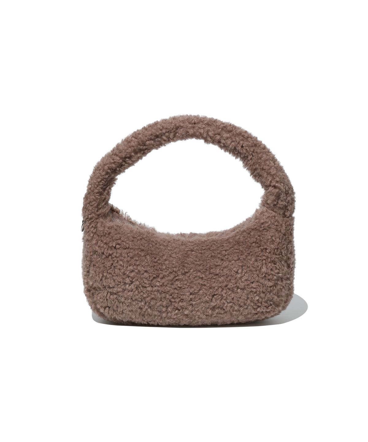 커버낫 우먼(COVERNAT WOMAN) 클로버하트 플러피 호보백 Brown