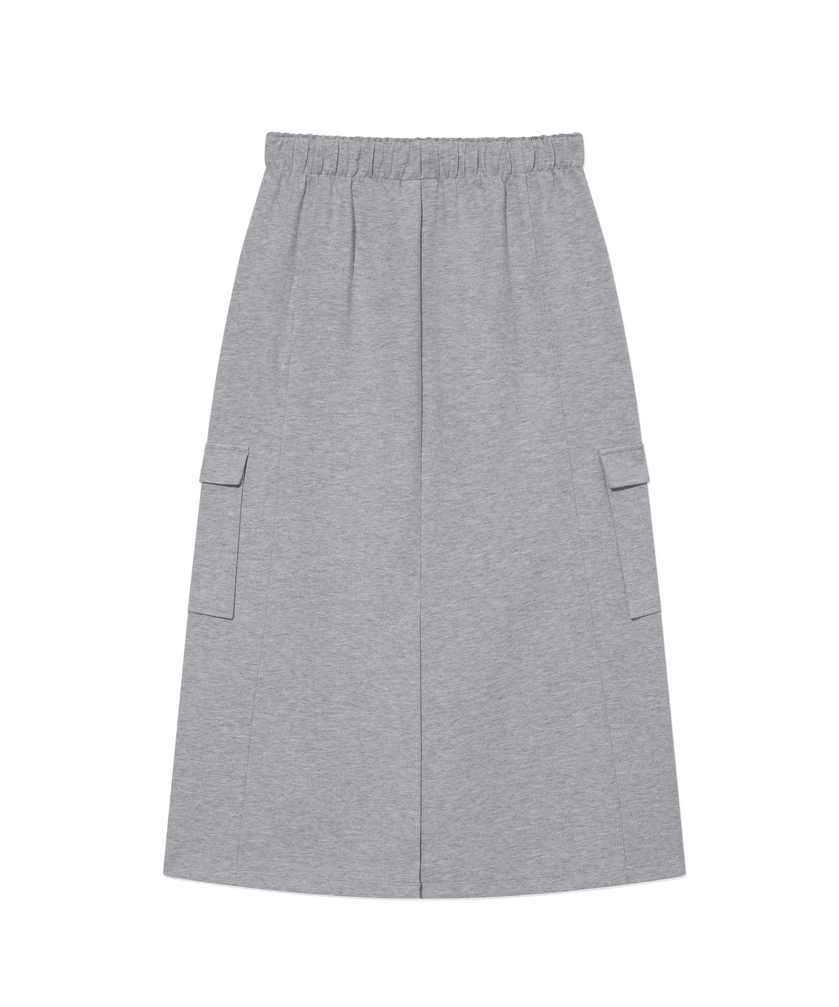 커버낫 우먼(COVERNAT WOMAN) 우먼 스웻 카고 스커트 Melange Gray