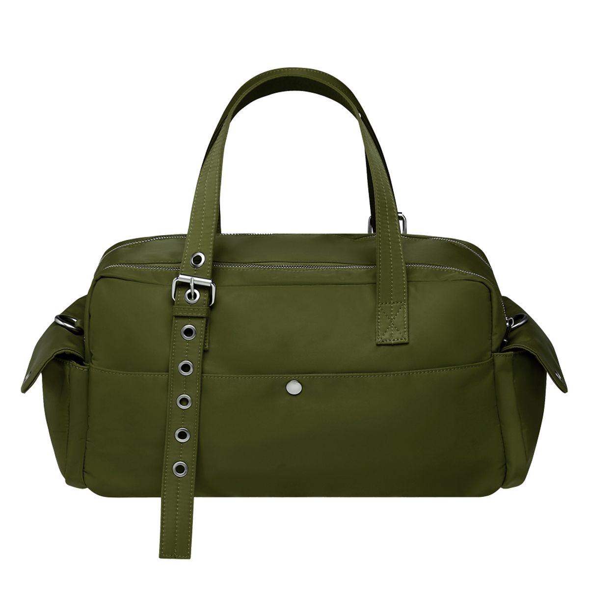 블랙 퍼플(BLACK PURPLE) 오버로드 카고 백   Overload Cargo Bag_Khaki