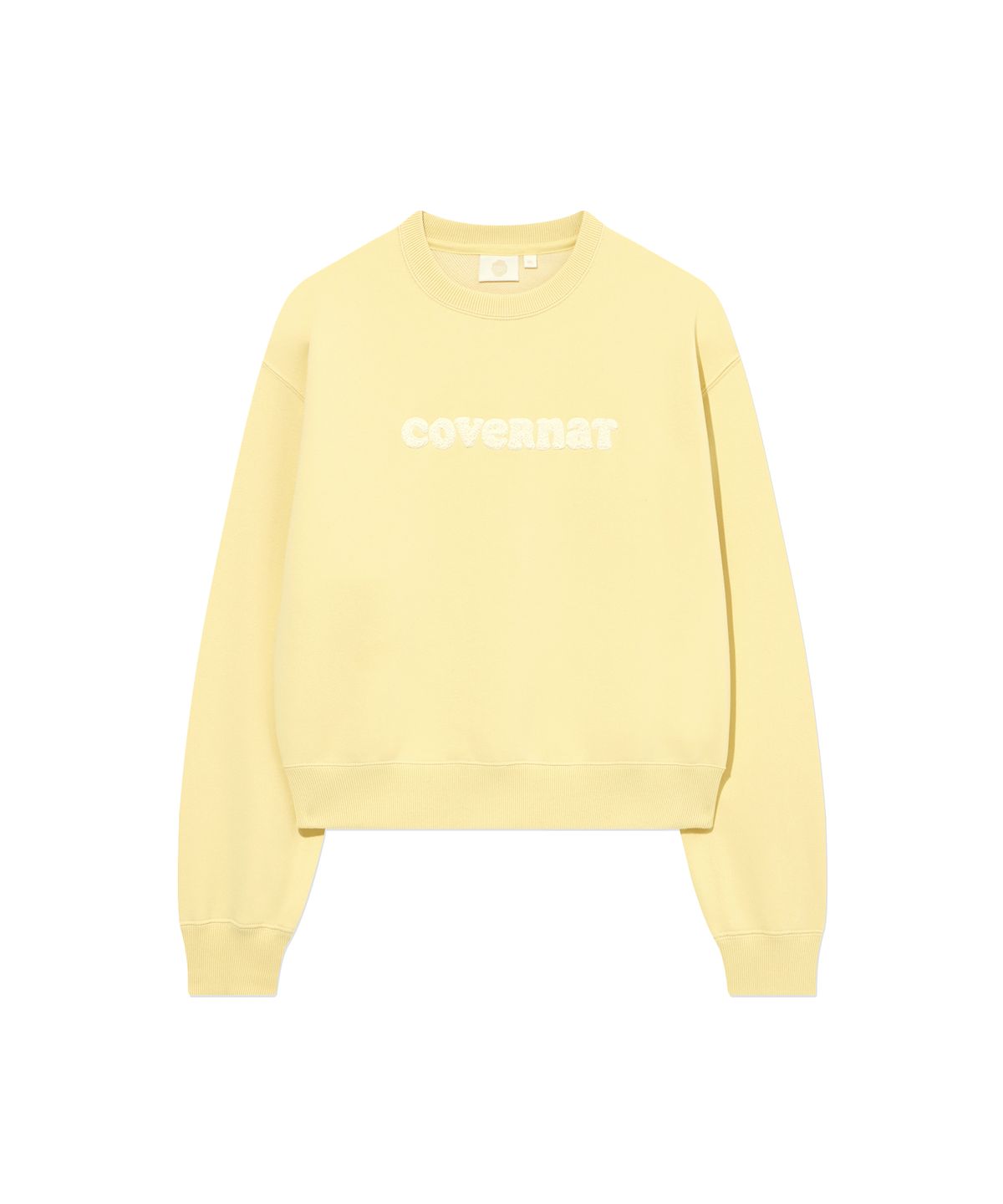 커버낫 우먼(COVERNAT WOMAN) 우먼 쿠퍼로고 맨투맨 Butter