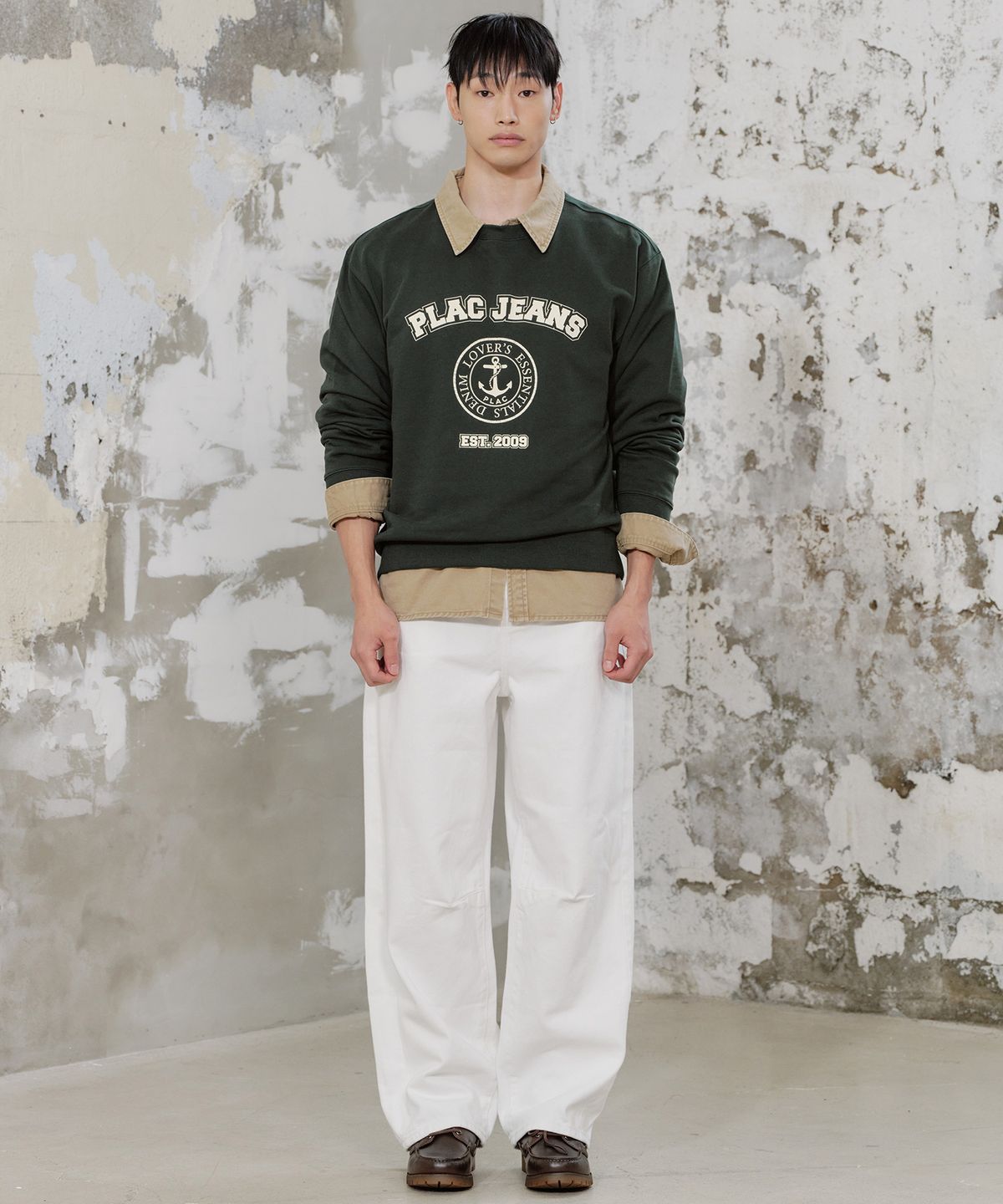 플랙(PLAC) MINIMAL O63 CURVED ECRU WASHED