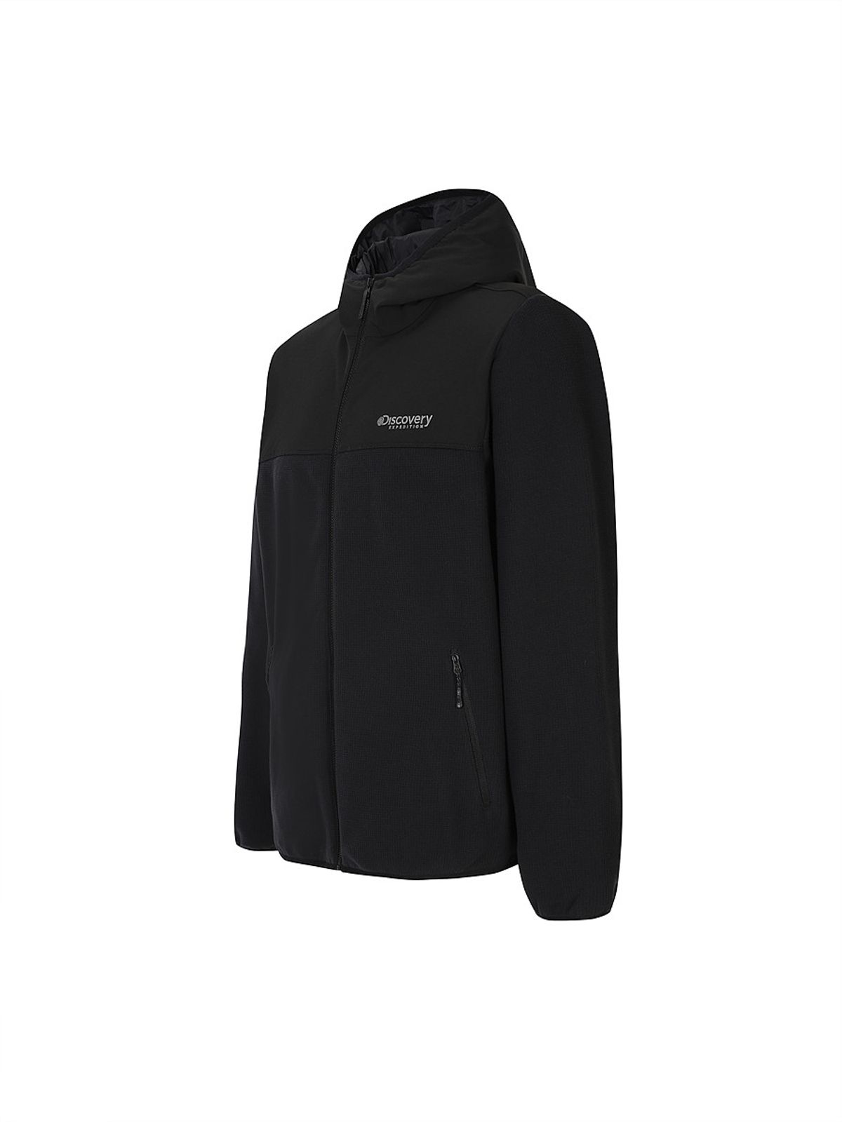 디스커버리 익스페디션(DISCOVERY EXPEDITION) 남성 폴라텍 그리드 플리스 자켓 (BLACK)