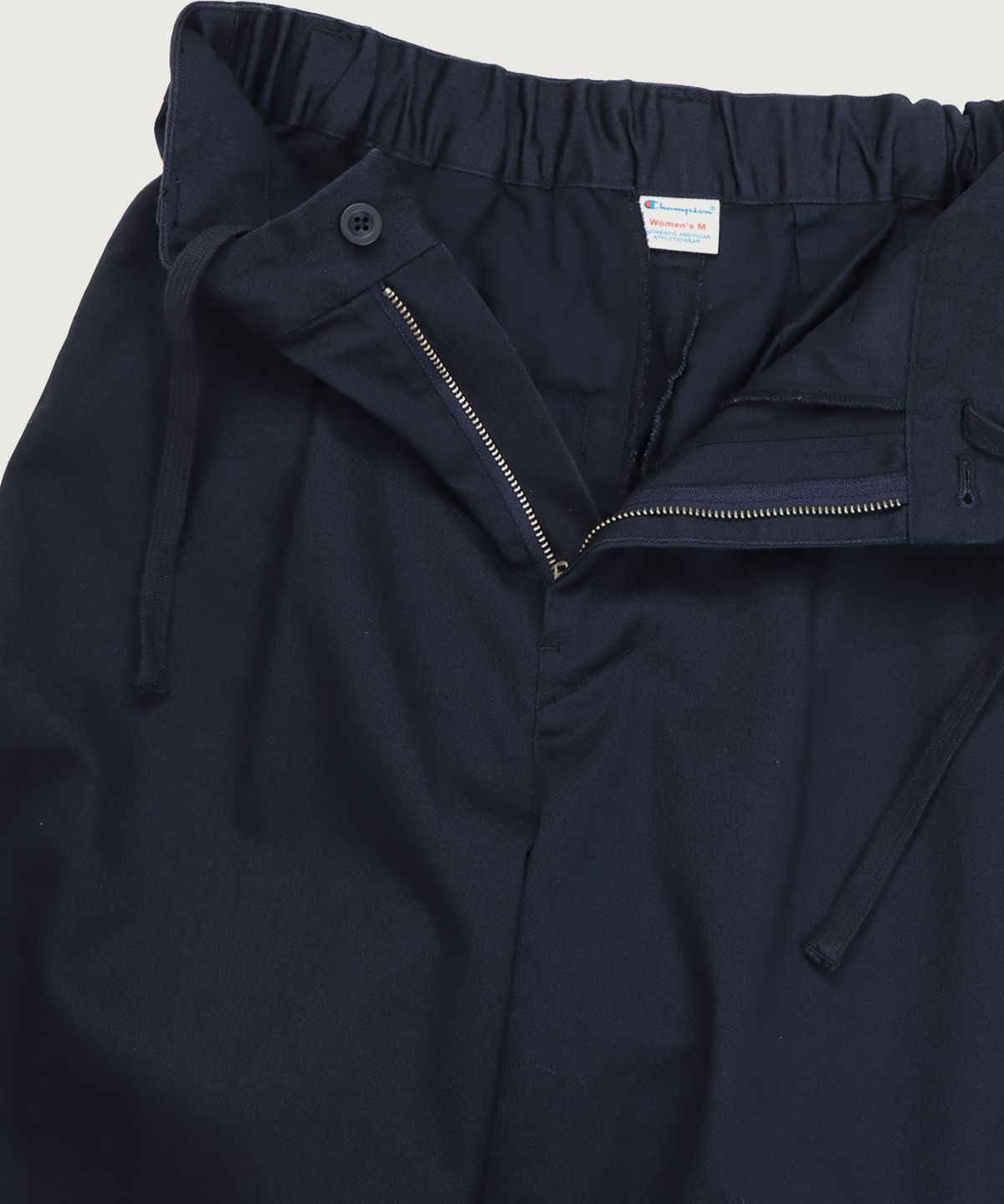 챔피온(CHAMPION) 여성 C로고 코튼 와이드 팬츠 Dark Navy