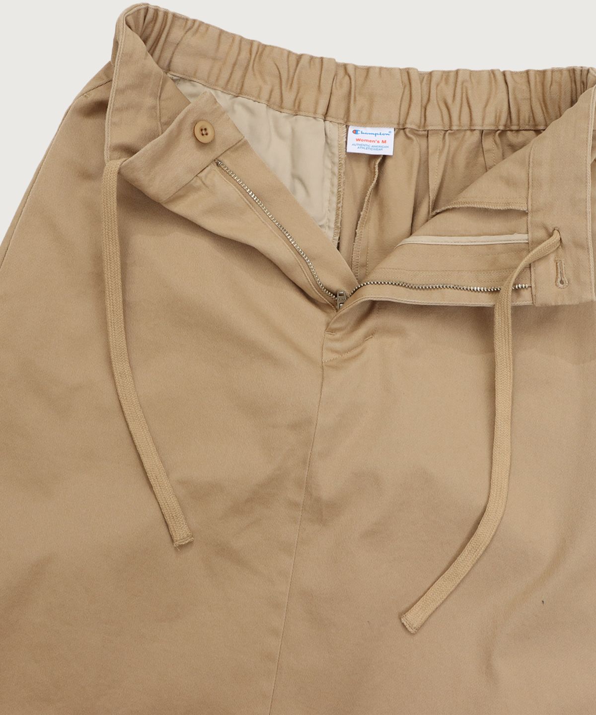 챔피온(CHAMPION) 여성 C로고 밴딩 롱 스커트 Beige