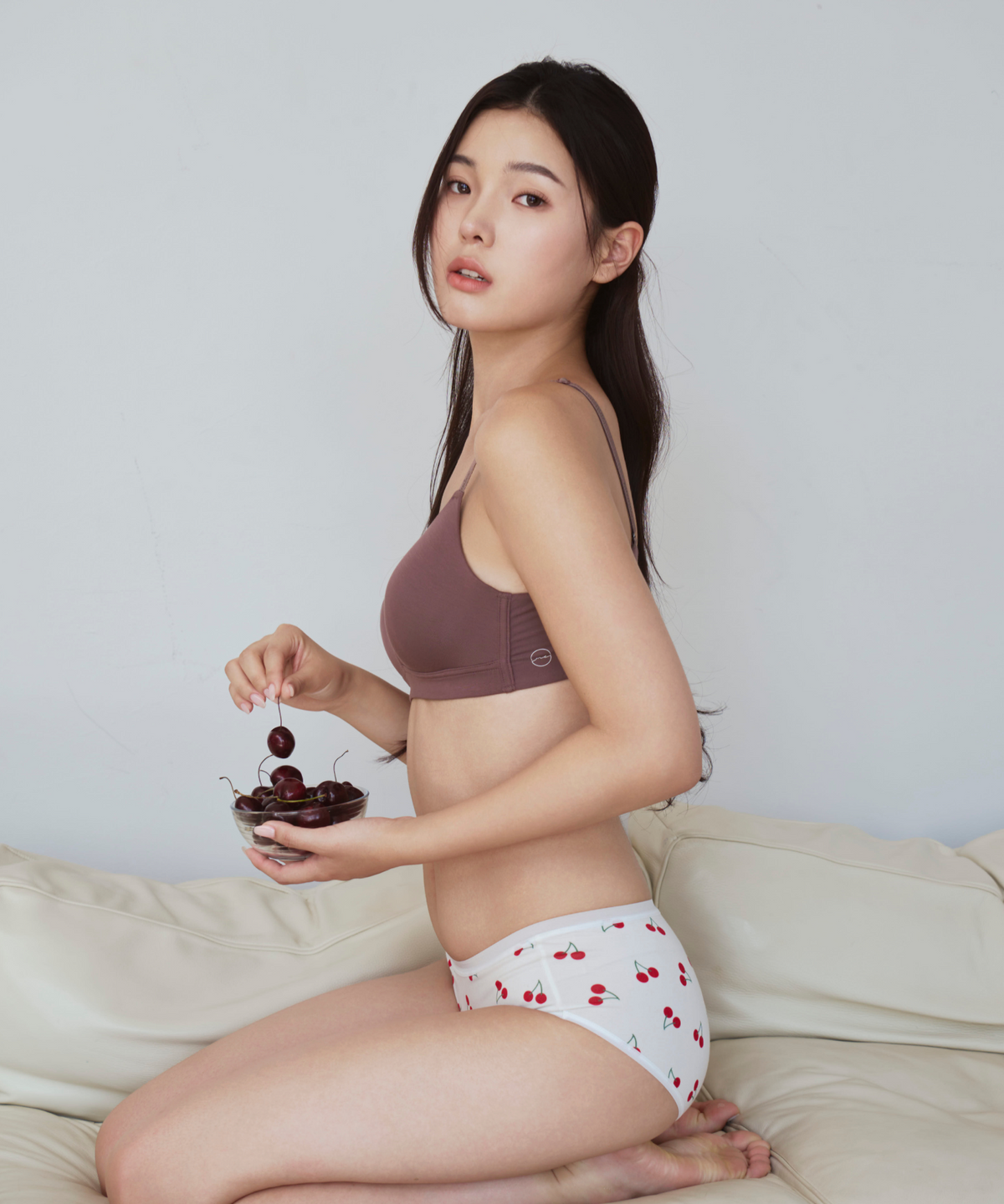 미언더(MEUNDER) [W] 나무 삼각팬티 체리밤_네이비