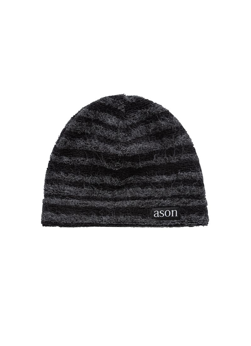 MUSINSA公式 | ASON CHESHIRE BEANIE / BLACK