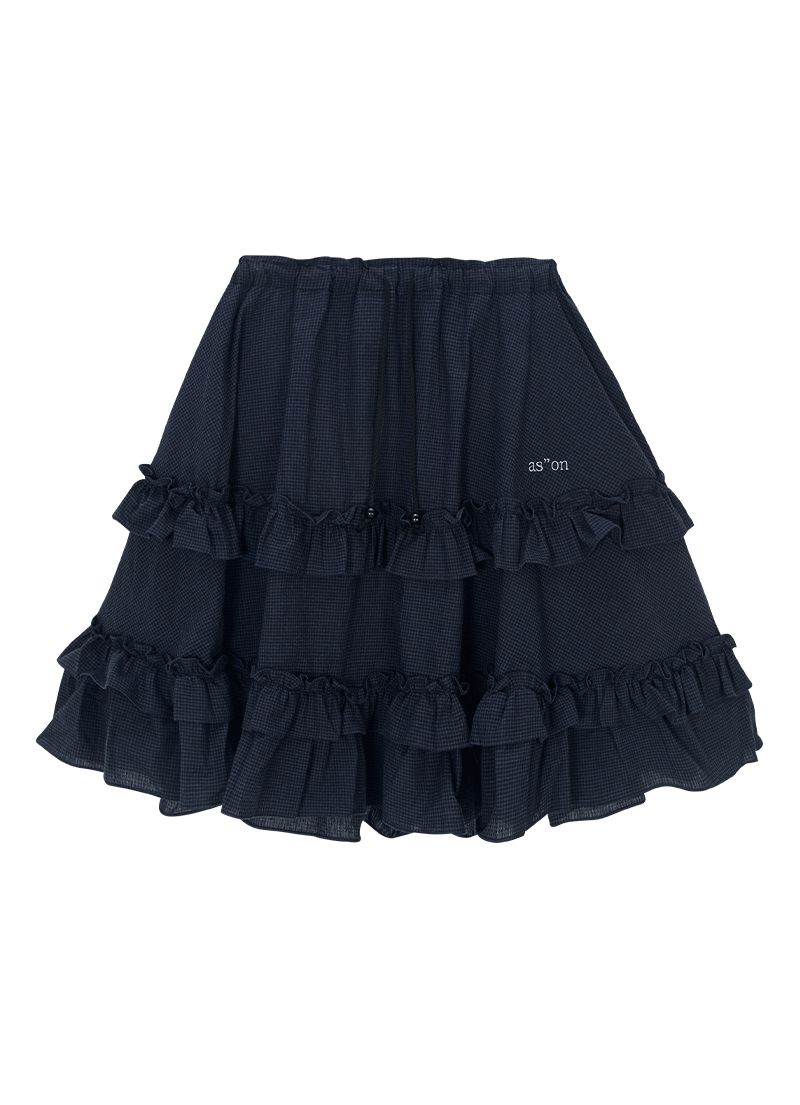 スカート ason CHECK KANGKANG MIDI SKIRT / NAVY MUSINSA | ASON CHECK KANGKANG MIDI SKIRT / NAVY