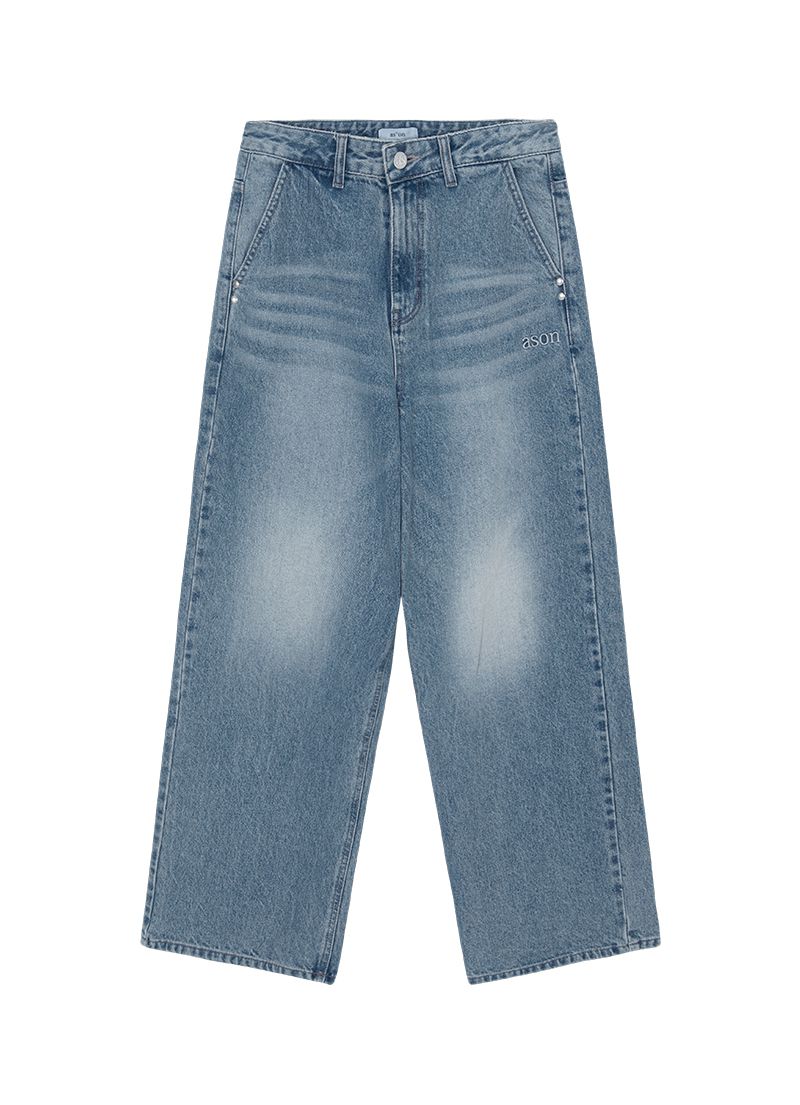 MUSINSA公式 | ASON DUSK DENIM PANTS / LIGHT-BLUE