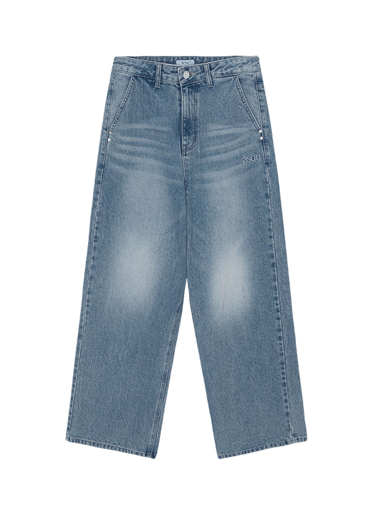 애즈온(ASON) DUSK DENIM PANTS / LIGHT-BLUE