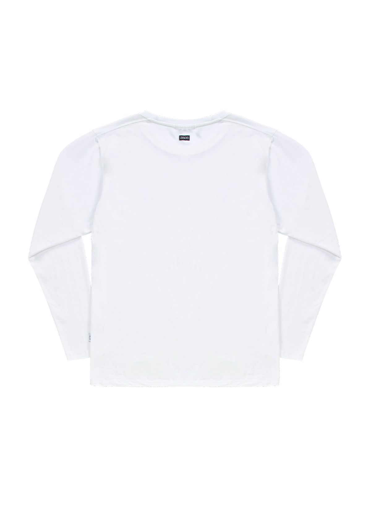 애즈온(ASON) NOTE LONG SLEEVE / WHITE