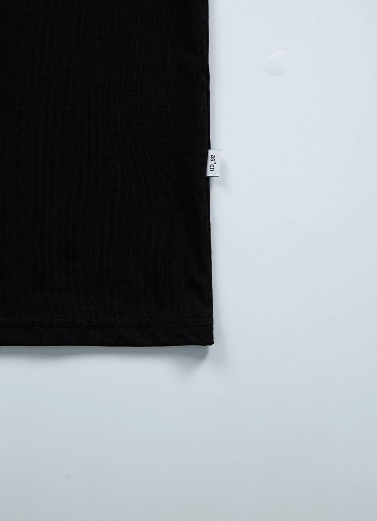 애즈온(ASON) NOTE LONG SLEEVE / BLACK