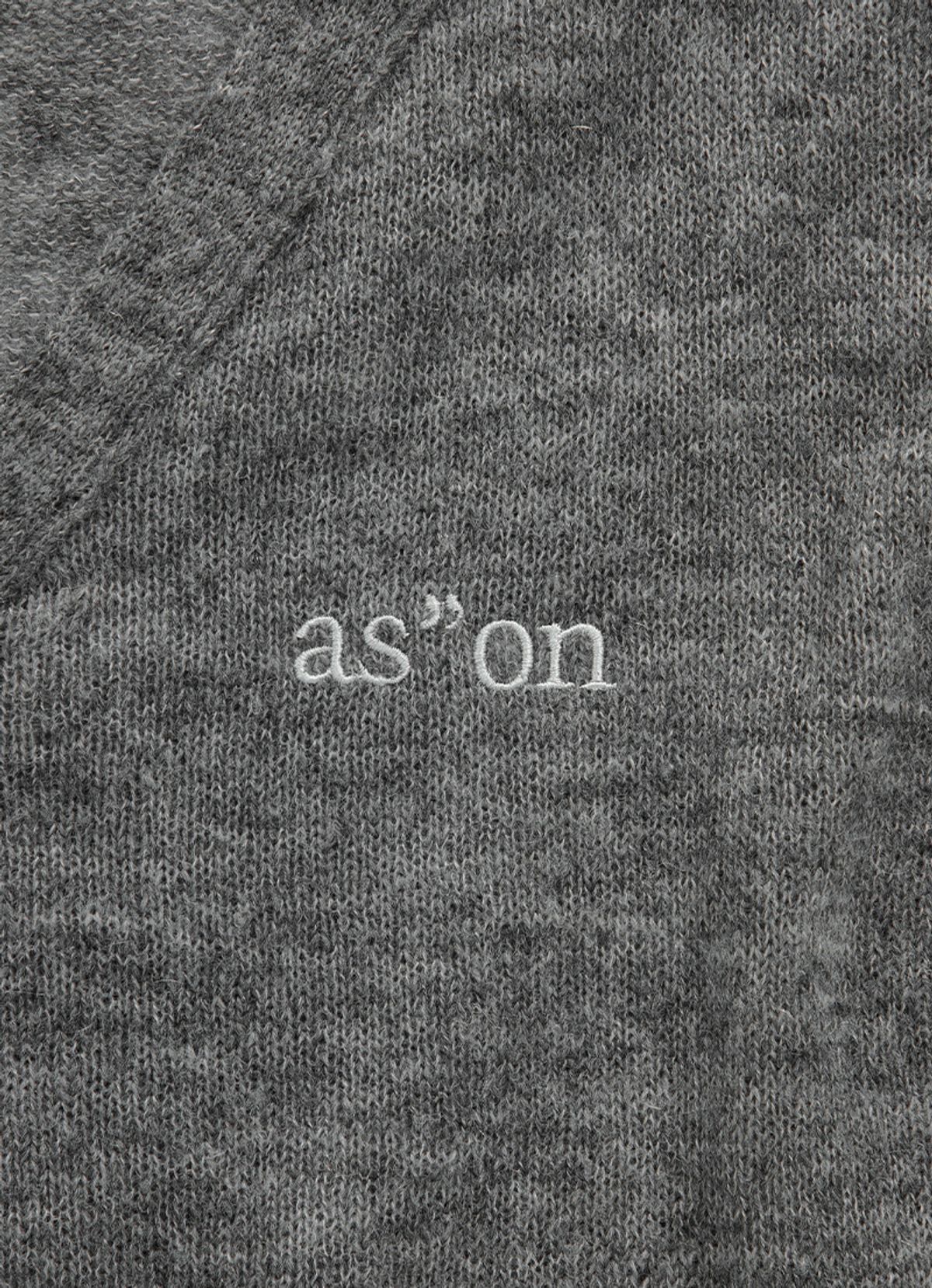 애즈온(ASON) BERLIN CARDIGAN / GRAY